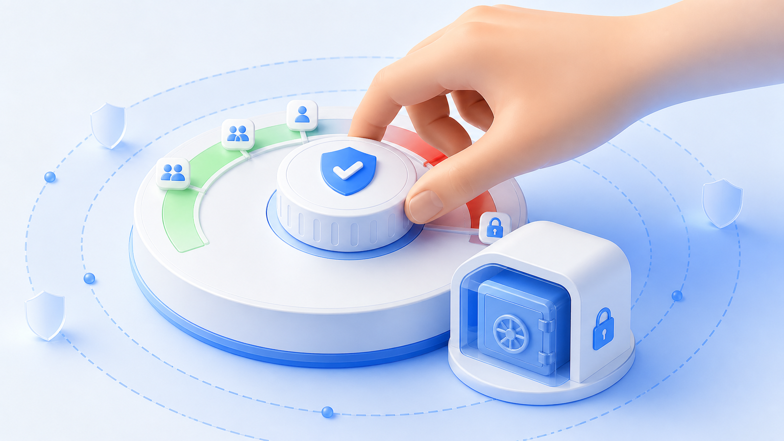 Illustration of restricting a trading bot API key to necessary permissions.